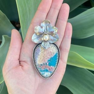 Artisan handmade Garden pendant